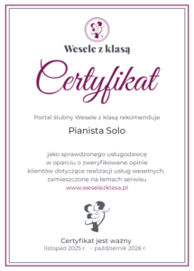 certyfikat